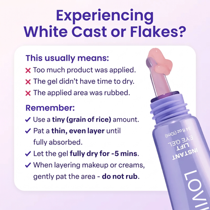 ✨ LOVILDS Instant Lift Eye Gel – Smooth Wrinkles & Reduce the Look of Under-Eye Bags 👁️💜